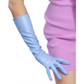 Dooway Women Leather Gloves Lengous طوله 16 بوصة