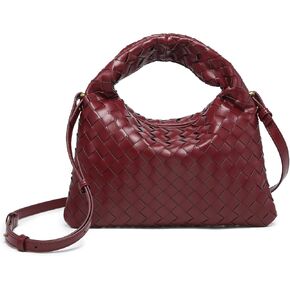 Woven Handbag Woven Crossbody Bag for Women - Women's Top-handle Handbags - Fashion Vegan Leather Bag Small Braided Purse