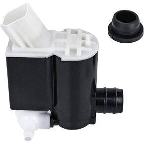 Windshield Washer Pump Compatible with Hyundai Accent Elentra Santa Fe Tiburon Tucson Entourage Veracruz Kia Sedona Sportage,Replacement OEM# 98510-2V100 98510-2L100 98510-25100
