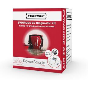 Evinrude G2 Diagnostic Kit with EvDiag v.6 – Full Diagnostic Tool for E-TEC G2 Engines – Includes Software, NMEA 2000 Cable, Manuals, Unlimited Updates & 24-Month Warranty