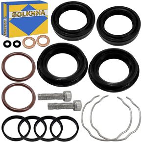 39mm Fork Seals Rebuild Kit For Dyna Wide Glide Sturgis Police Low Rider Sportster 883 1200 Sport Glide Low Rider Iron 883 Forty Eight 1988-2015 OEM#495607