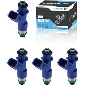 FJ983 16450RWCA01 Fuel Injectors 4PCS For Acura RDX 2.3L 07-12,RSX 2.0L 02-06,TSX 2.4L 04-08, Integra 1.8L 97-01; For Honda Civic 1.6L 96-00 1.7L 01-05,Civic Si 2.0L 06-11