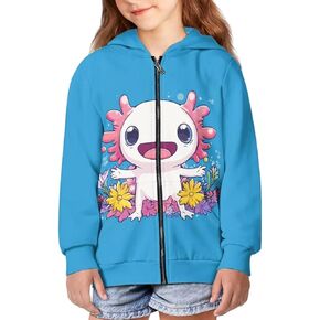 Ystardream Trendy Clothes for Teen Girls Zip Up Hoodie Crewneck Sweatshirts