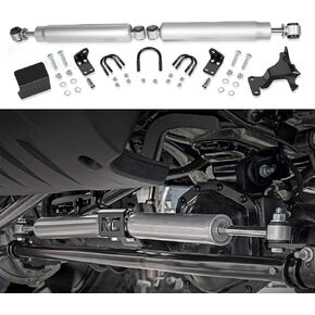N3 Dual Steering Stabilizer Fits for Jeep JL/Gladiator JT 18-24, Replace 87304