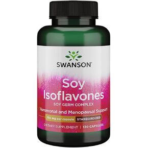 Swanson Soy ISOFLAVONES STD 750 MG 120 CAPS