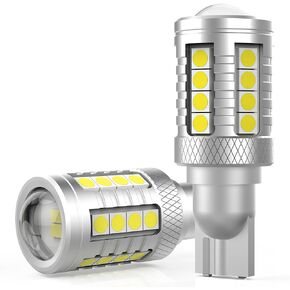 921 LED Backup Lamp for Ram 1500 2500 3500 4500 2009-2018 Reverse Light Bulbs, 600% Brighter 6500K White, or Replacement W16W 906 921 Rear Cargo Light, 2-Pack