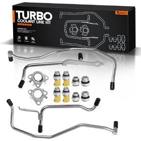 926-186 926-187 Turbo Coolant Line Kit for 2011-2016 Ford F150, 2015-2021 Ford Transit 150/250/350/350HD, 2015-2017 Ford Expedition & Lincoln Navigator - Driver & Passenger Side