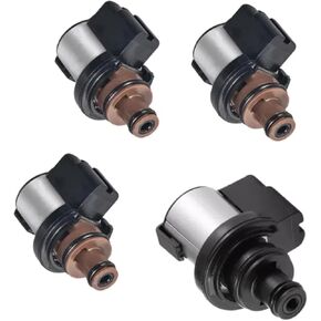4pcs Torque Converter AWD Pressure Control & Lock-Up Solenoid For Subaru TR580 TR690 31825AA050 31825AA051 31825AA052