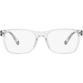 COACH Men's Hc6166u Universal Fit Rectangular Prescription Eyewear Frames