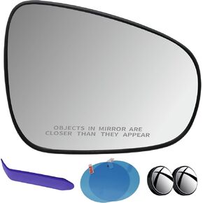 EAP Passenger Side Mirror Glass Compatible with Lexus ES300h ES350 2013-2018, IS250 IS350 2015-2020, CT200h 2011-2017, GS350 2013-2020, LS460 2013-2017, RC300 RC350 2015-2019, Heated