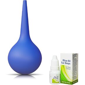 Ear Wax Removal kit, Suction Ear Cleaner with 100% Chemical Free Ear Drops, Advanced Ear Cleaning Kit, Reusable Ear Wax Removal Tool, Ear Wax Cleaner Advanced Ear Flushing Kit for Adults