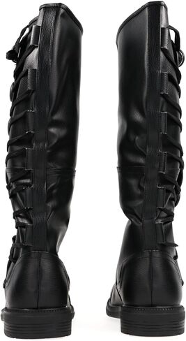 حذاء Ellie Shoes رجالي مستوحى من عصر النهضة 1" مقاس S أسود in Saudi Arabia