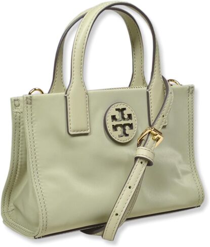 Tory Burch Womens Mini Nylon Tote Bag with Gold-Tone Hardware and Shoulder Strap, in Saudi Arabia