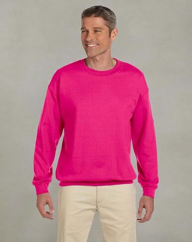 Fashion Gildan 18000 Adult Sweatshirt Heliconia Large in Kuwait