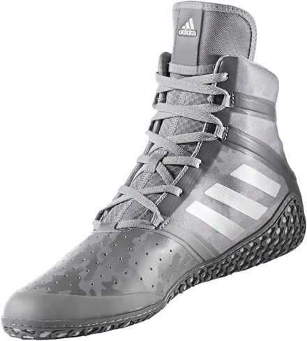 adidas Impact Men's Wrestling Shoes, Black Digital Print, Size 4.5 in Saudi Arabia