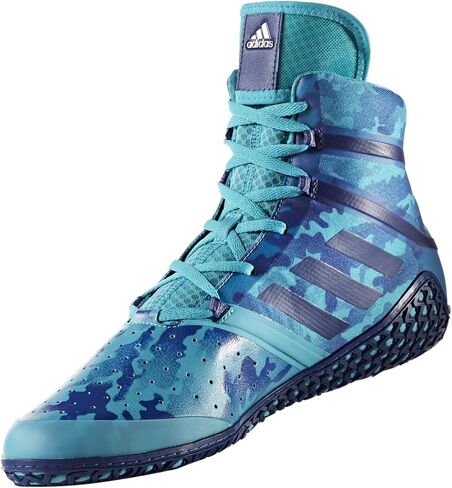 adidas Impact Men's Wrestling Shoes, Black Digital Print, Size 4.5 in Kuwait