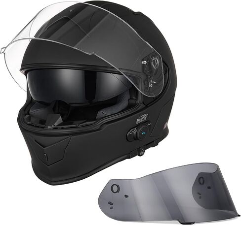 VCAN Bluetooth Integrated Full Face Motorcycle Helmet with Dual Visor in Saudi Arabia