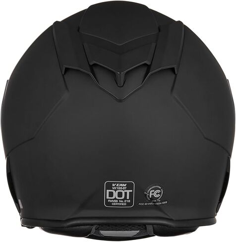 VCAN Bluetooth Integrated Full Face Motorcycle Helmet with Dual Visor in Saudi Arabia
