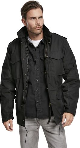 Brandit Men's M-65 Classic Jacket Black Size L in Saudi Arabia