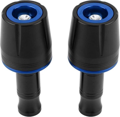 Crash Slider, 2Pcs Universal Slider Frame Sliders, CNC Frame Crash Slider for Kawasaki Z125, for, Crash Pad Protector with 10mm Screw(blue) in Saudi Arabia