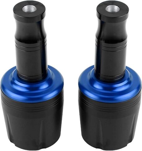 Crash Slider, 2Pcs Universal Slider Frame Sliders, CNC Frame Crash Slider for Kawasaki Z125, for, Crash Pad Protector with 10mm Screw(blue) in Saudi Arabia