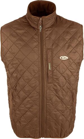 Drake Waterfowl Delta Quilted Fleece Lined Vest in Saudi Arabia