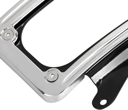 Black Curved License Plate Mount Bracket For Harley Touring Road Street Glide FLTRX FLHX 2010-2023,Road King Special FLHRXS 2017-2023 in Saudi Arabia