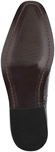 LIBERTYZENO Mens Genuine Leather Ostrich/EEL Print Lace Up Oxford Dress Shoes in Kuwait