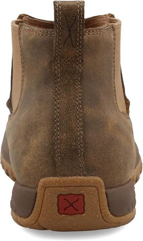 Twisted X Men's 4" Wedge Sole Boot, Woven Saddle/Oiled Saddle, 11(M) in Saudi Arabia