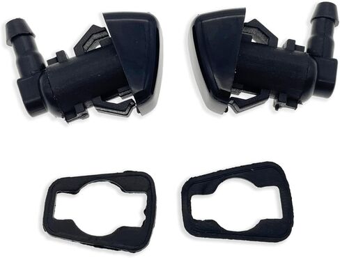 فوهات غسالة الزجاج الأمامي - بديل لـ Ford F250 F350 F450 F550 Super Duty - يحل محل OEM #: BC3Z17603A ، BC3Z -17603 -A ، طقوس الرش الممتازة (حزمة 2) in Kuwait