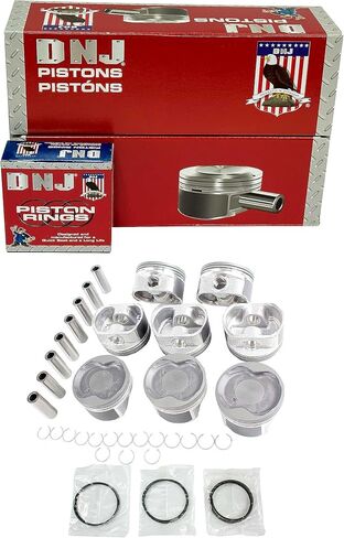 DNJ PRK974 Piston Ring Set Standard for 2005-2009 Lexus, Toyota 4Runner, GX470, Land Cruiser 4.7L V8 32V DOHC 4663cc in Saudi Arabia