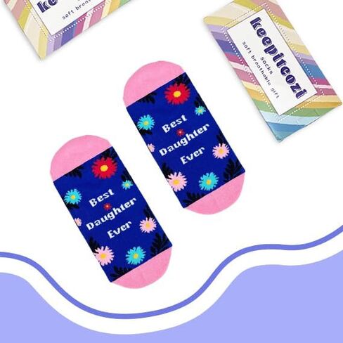 Gift Idea for Him Her- Funny Socks Gifts for Sister Daughter Son Brother Mom Boys Girls in Saudi Arabia