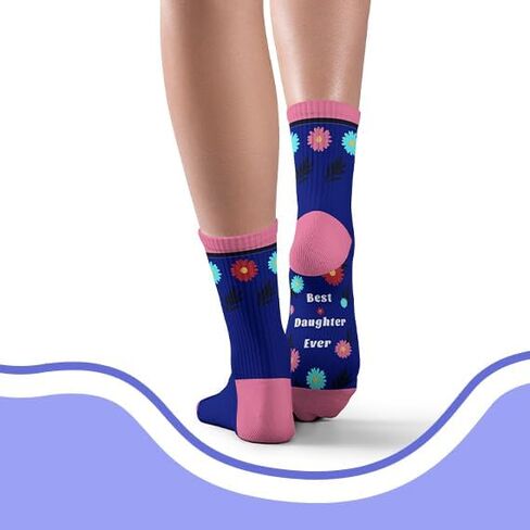 Gift Idea for Him Her- Funny Socks Gifts for Sister Daughter Son Brother Mom Boys Girls in Saudi Arabia