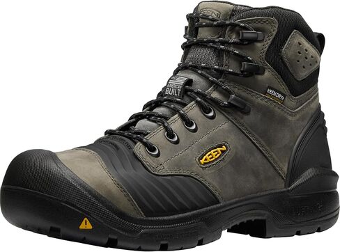 KEEN Portland 6" Waterproof Black/Black 15 in Saudi Arabia