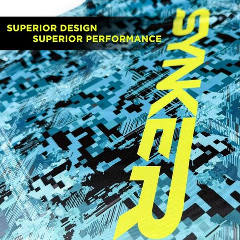 Synker Stealth All Weather Performance Fishing Camo Hoodie | UPF 50+ قميص طويل الأكمام للرجال والنساء ، التمويه in Kuwait