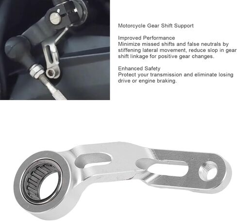 evgatsauto الطائرات الدراسية الدراجات النارية التحول مثبت ، قوس سبيكة الألومنيوم CNC الآلي لسلسلة MT 09 ، يلغي المحايدة الخاطئة يعزز دقة التحول JIS معتمدة in Kuwait