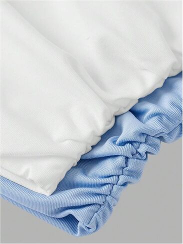 Floerns Girl's 2 Piece Strapless Tube Top Ruched Basic Sleeveless Undershirt in Kuwait