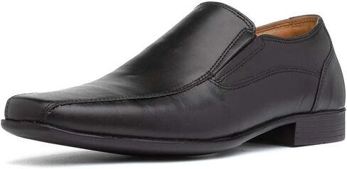 Red Tape Mens Moray Loafers Shoes Black in Saudi Arabia