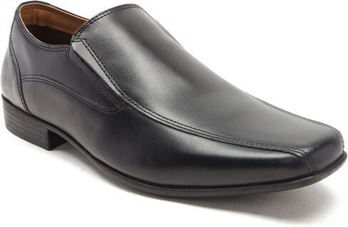 Red Tape Mens Moray Loafers Shoes Black in Saudi Arabia