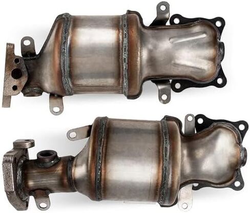 KAC 672145 Catalytic Converter, 2PCS Catalytic Converter for MDX 2014-2015, RL 2009-2012, RLX 2014-2017, TL 2009-2014, TSX V6 2010-2011 2013-2014, ZDX 2011-2012, Accord 2010-2015 - EPA Compliant in Saudi Arabia