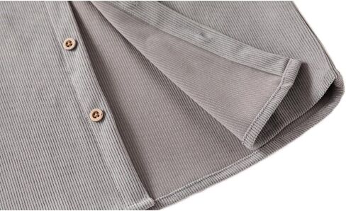 Toddler Boys Corduroy Button Down Shirt Kids Spring Fall Casual Long Sleeve Shirt Jacket Lightweight Soft Versatile in Saudi Arabia