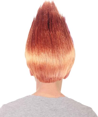 Adult Unisex Multiple Color Options Straight Cosplay Halloween Troll Wig, Synthetic Soft Hair Fiber, Perfect for your next Festival and Group Anime Party. (Dark Grey) in Saudi Arabia