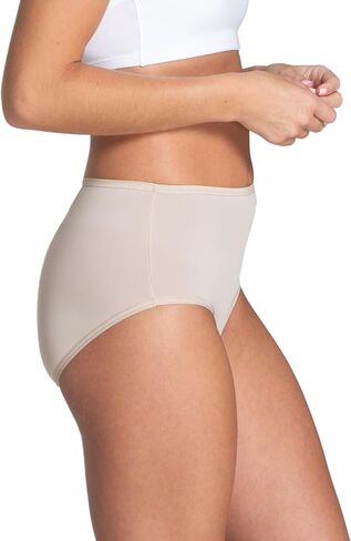Fruit of the Loom Women's Lightweight Microfiber Underwear, Smooth Under Clothes, Available in Plus Size in Saudi Arabia
