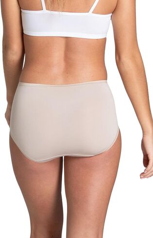 Fruit of the Loom Women's Lightweight Microfiber Underwear, Smooth Under Clothes, Available in Plus Size in Saudi Arabia