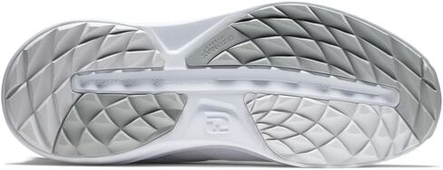FootJoy Men's FJ Flex Golf Shoe, Heather Grey/Black, 10.5 in Saudi Arabia