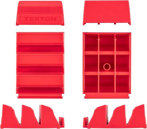 TEKTON 40-Tool Modular Driver Organizer Set (Black) | ODM91140 | Made in USA in Saudi Arabia