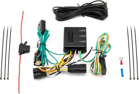 WeiSen 2" Rear Trailer Hitch Receiver Class 3 Towing Hitch & 4-Pin Trailer Wiring Harness Compatible with Jeep Wrangler JL/JLU 2018-2025 (Not Fit JK 2018 Models) in Saudi Arabia