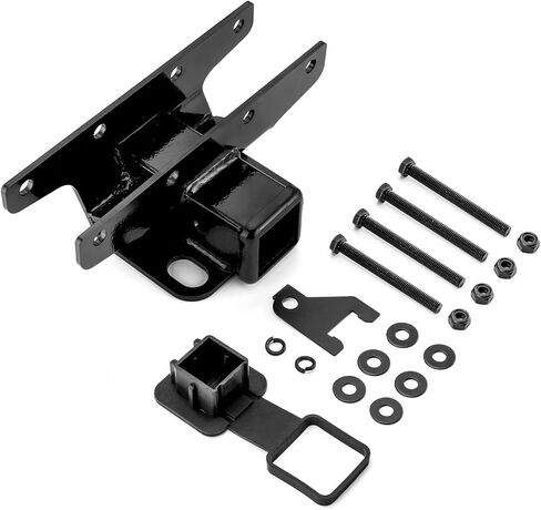 WeiSen 2" Rear Trailer Hitch Receiver Class 3 Towing Hitch & 4-Pin Trailer Wiring Harness Compatible with Jeep Wrangler JL/JLU 2018-2025 (Not Fit JK 2018 Models) in Saudi Arabia