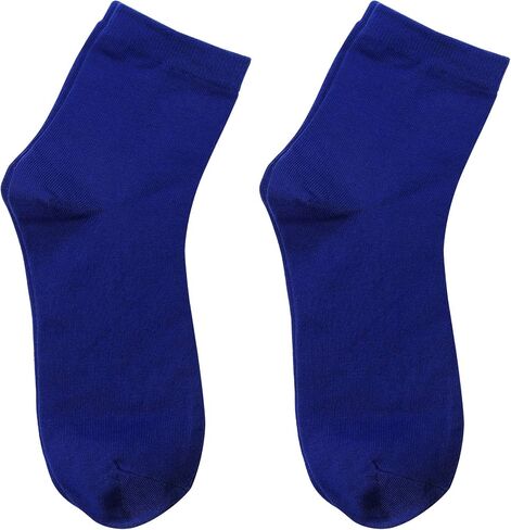 Azweiler Men's Quarter Length Crew Socks Cotton Made Athletic Breathable Socks Package of (Size7-11) (Orange) in Kuwait