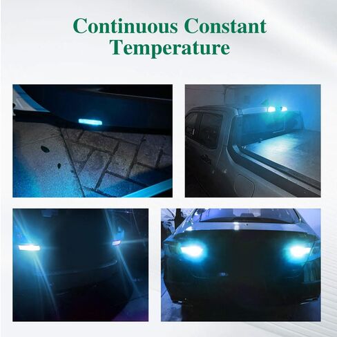 4PCS LED Reverse Lights, T15 4014 45SMD Back Up Light Turn Signal Bulb, Universal Car Accessories 6500K Super Bright Stop Light Bulbs Brake Lights Replacemnt for Cars Trucks RVs (Ice blue) in Saudi Arabia